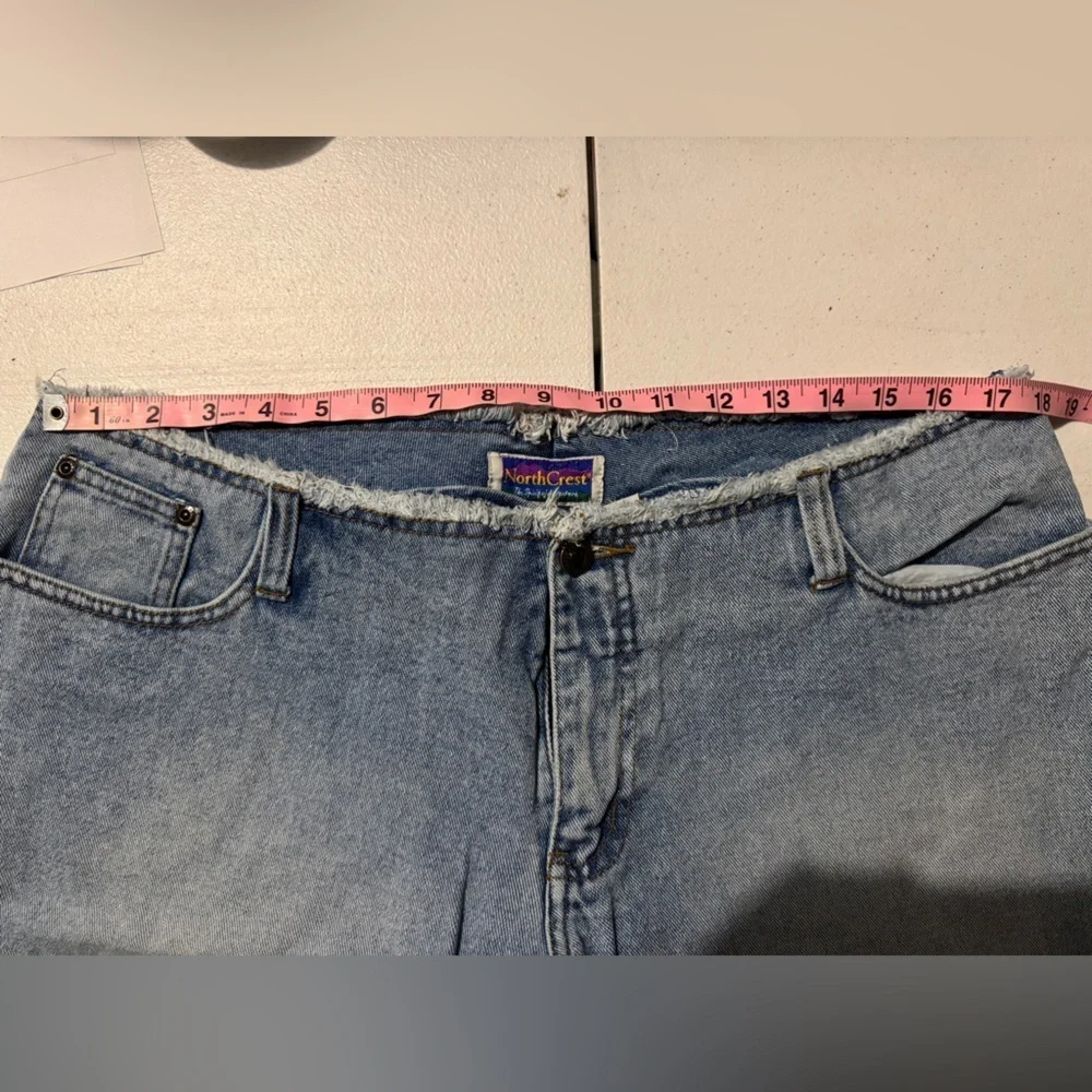 Y2K style light denim flare jeans - Picture 4 of 6